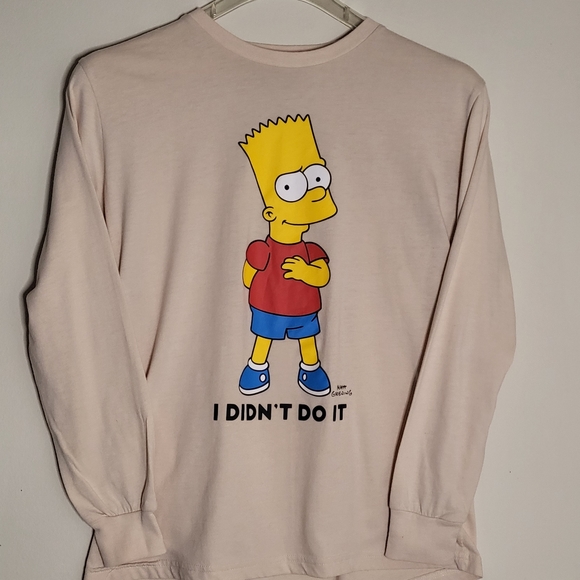 Simpsons Bart I didn't do it shirt - Picture 1 of 5